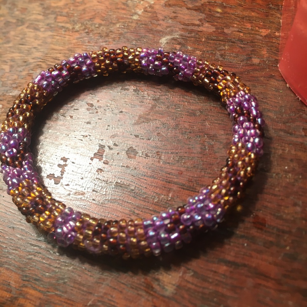 Multicolored beaded necklace